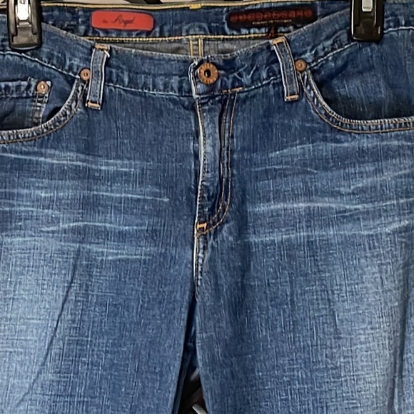 ANTHROPOLOGIE ADRIANA GOLDSCHMIED 100% COTTON THE ANGEL BOOTCUT JEAN SIZE 29 - Picture 2 of 11